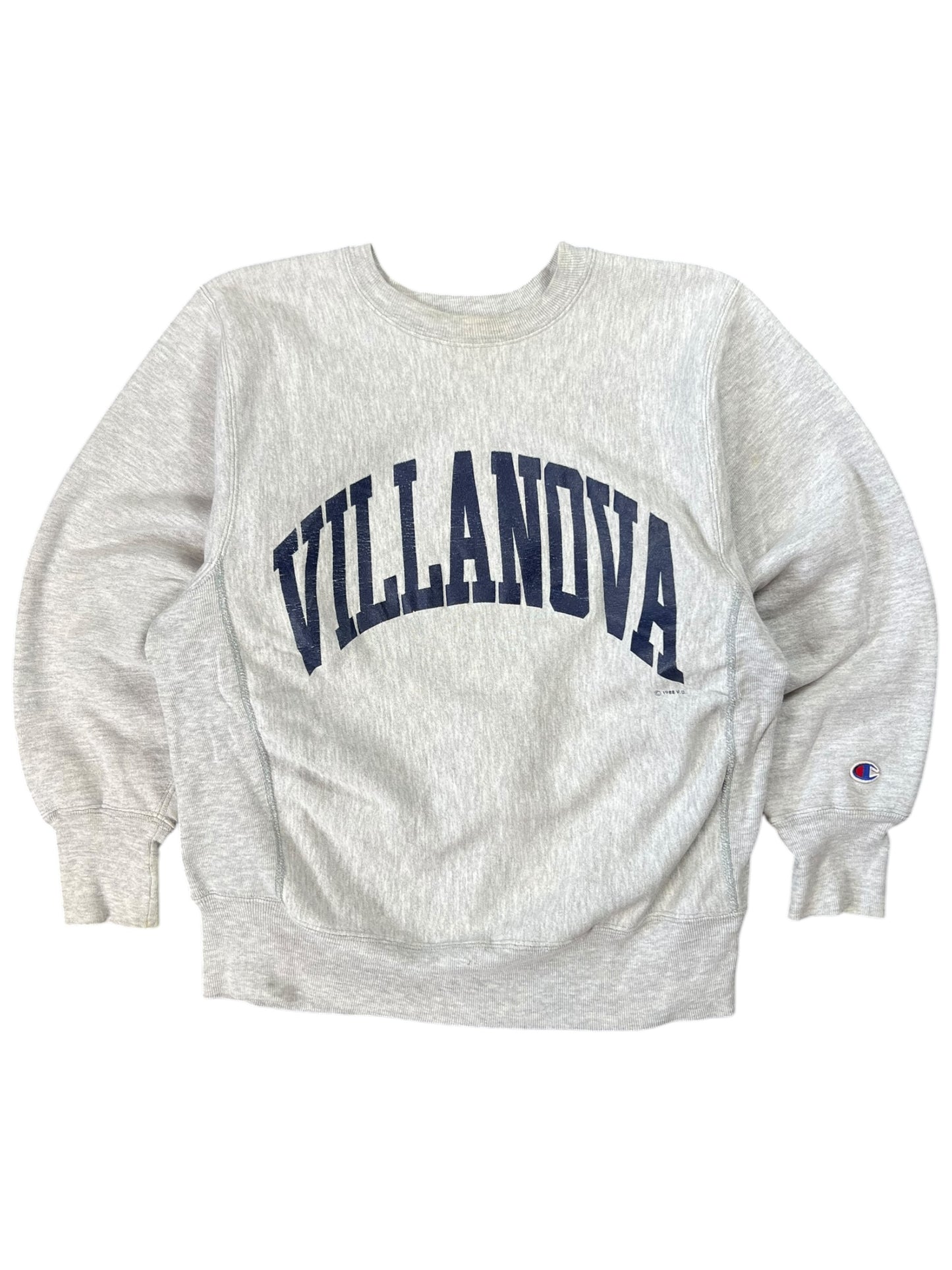Vintage 80s Champion reverse weave warmup Villanova crewneck (M)