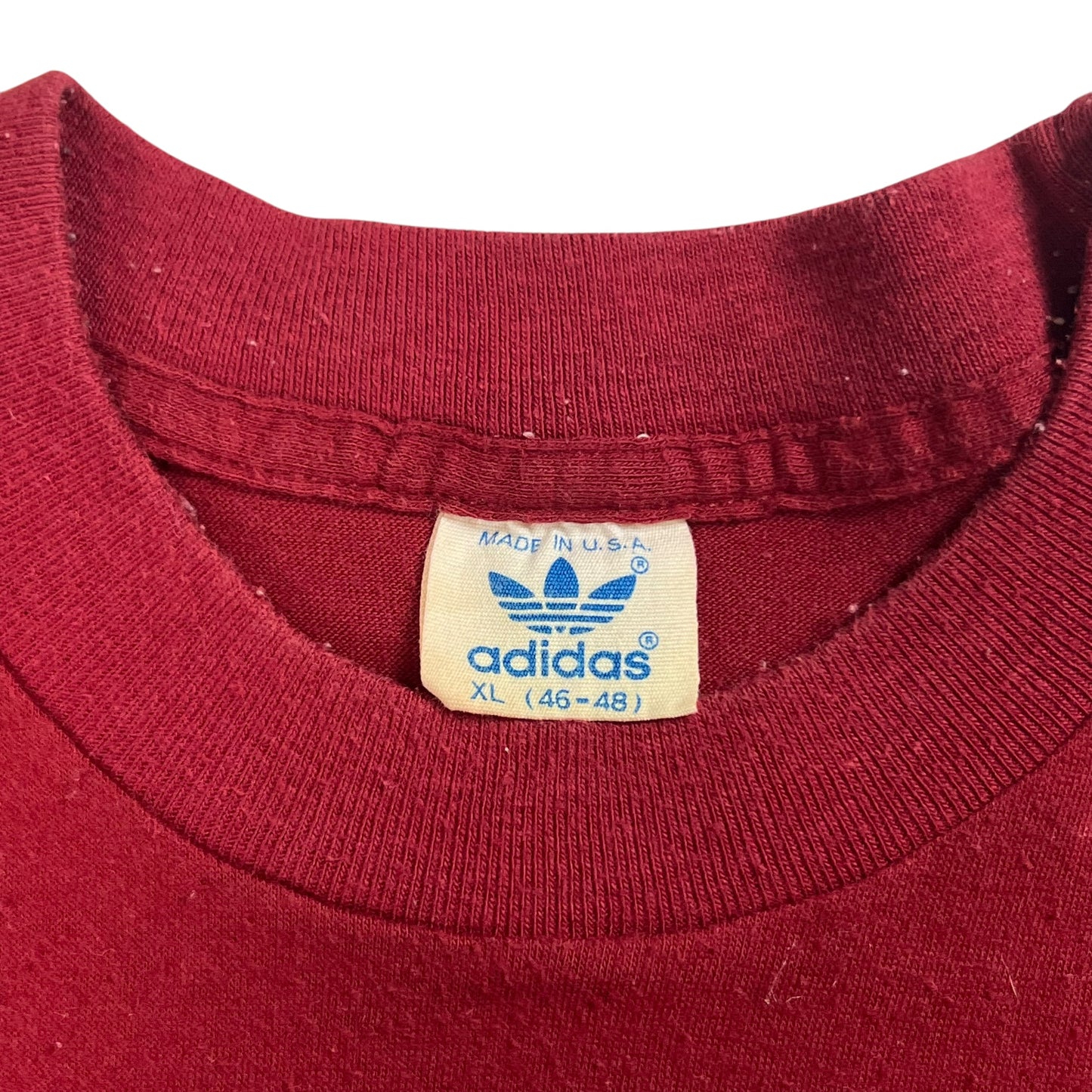 Vintage 80s Adidas trefoil logo tee (M/L)
