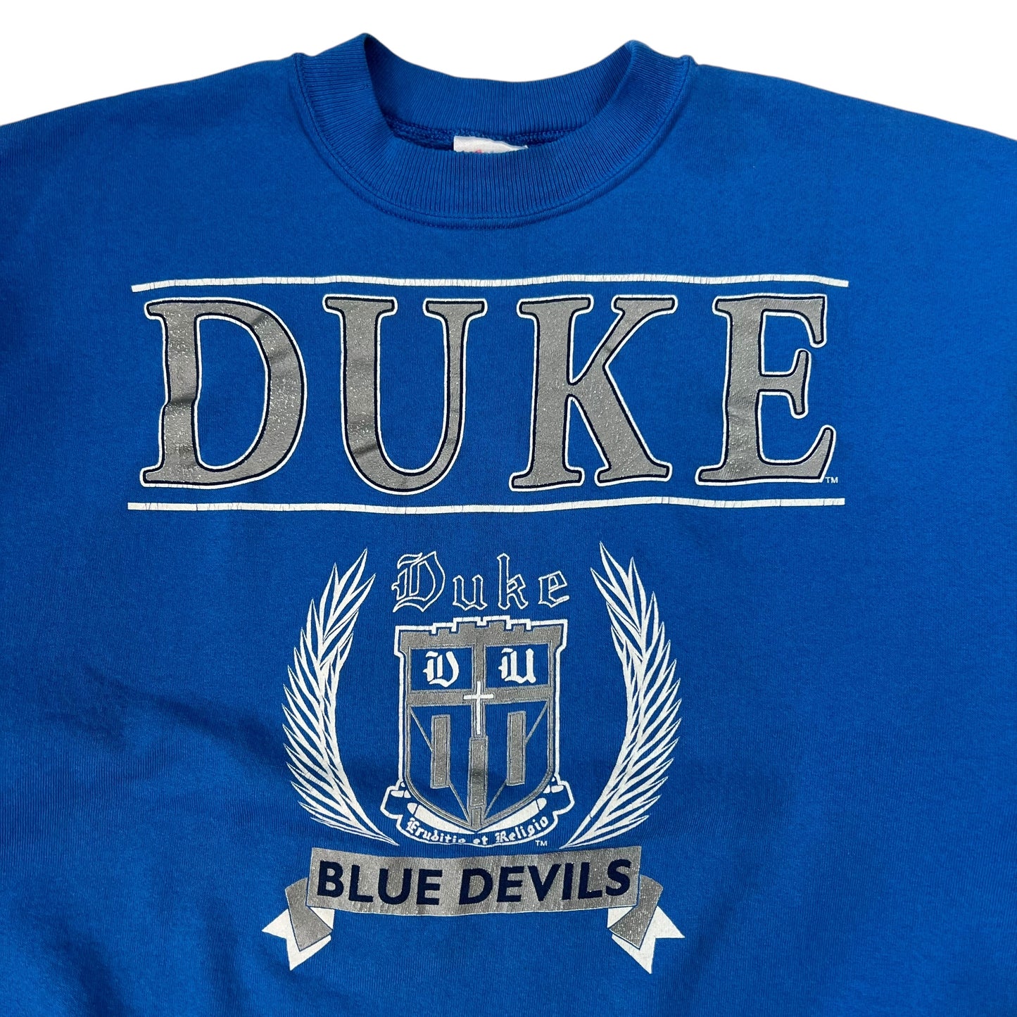 Vintage 90s Duke University Blue Devils Crewneck (XL)