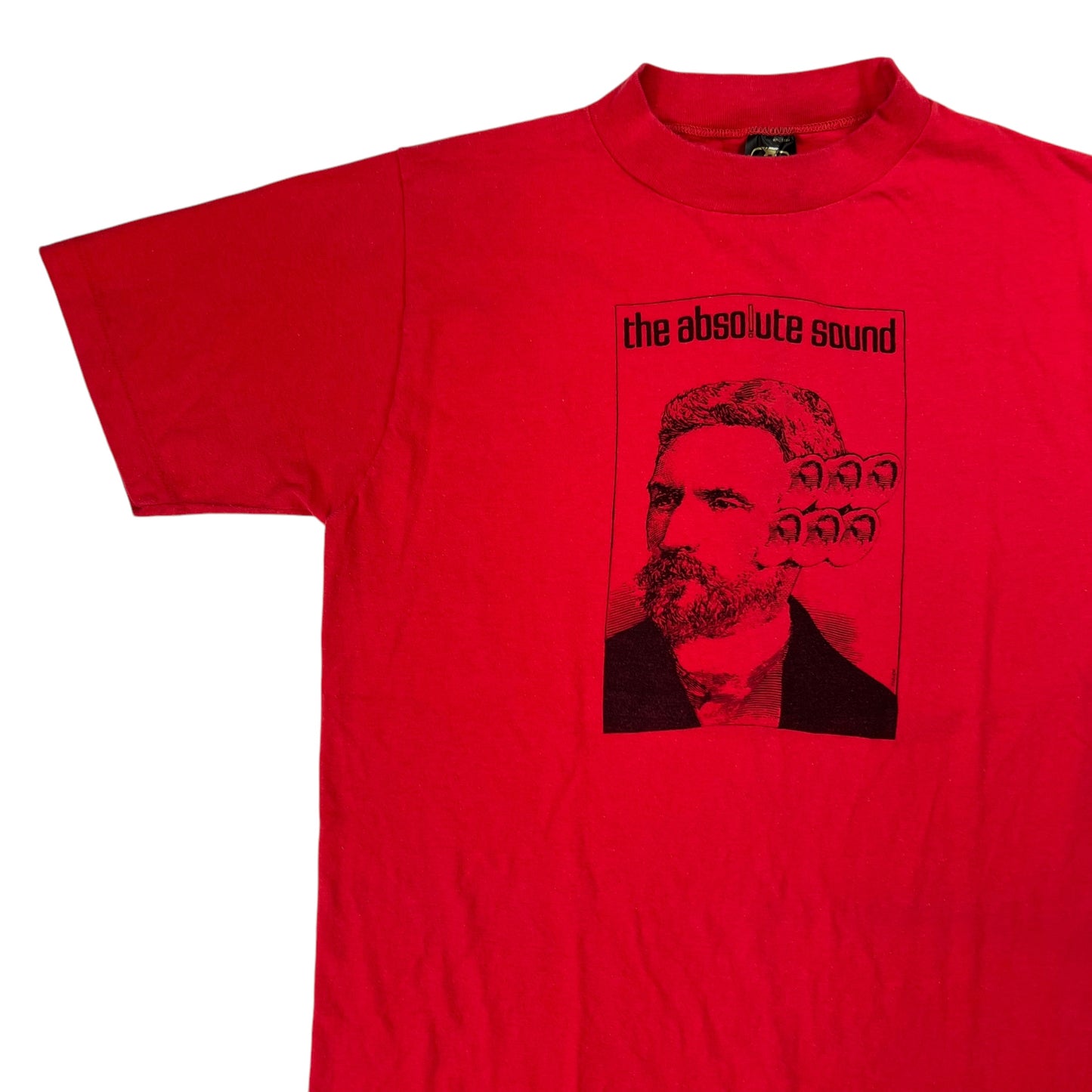 Vintage 1970s The Abso!ute Sound audiophile magazine Gary Viskupic tee (L)