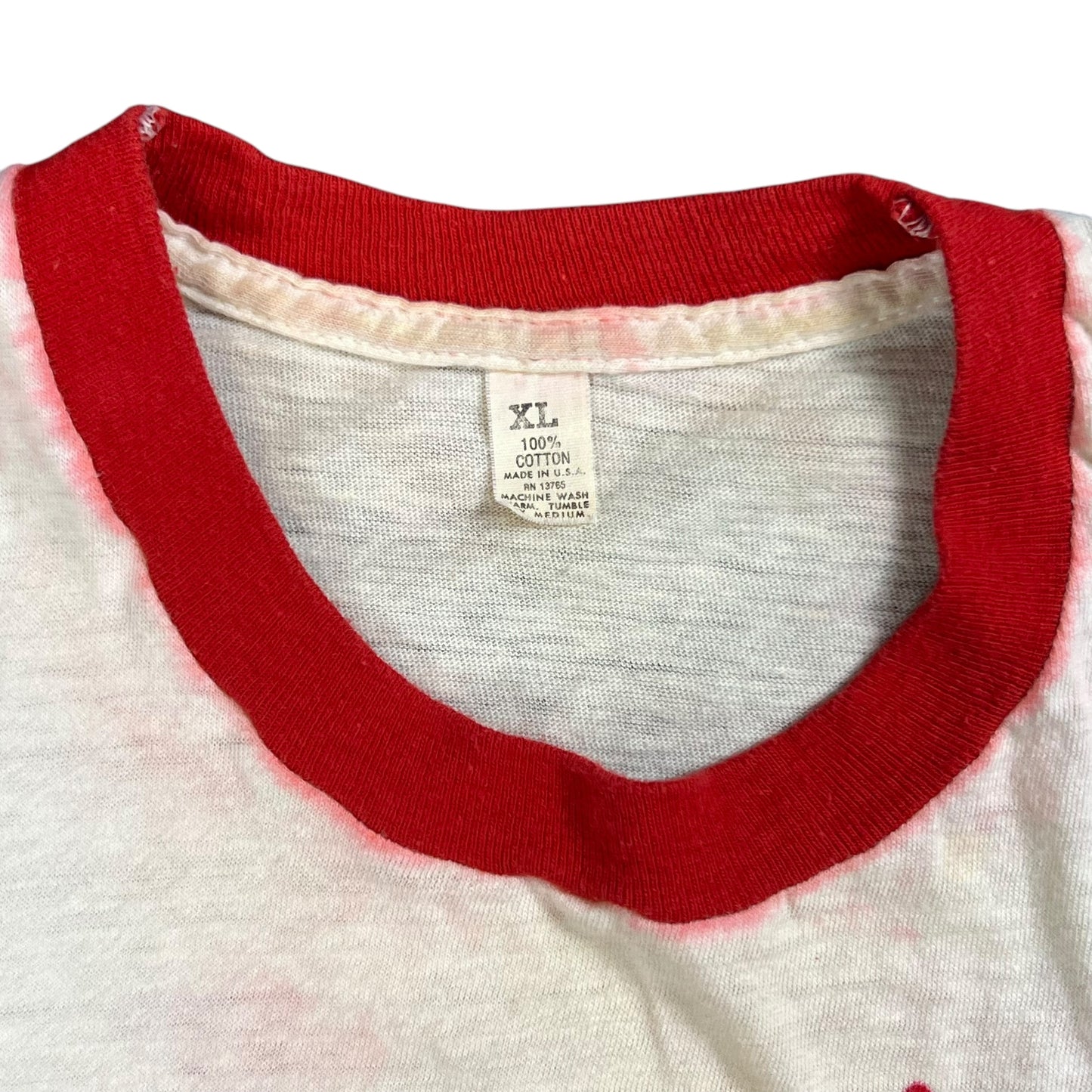 Vintage 1970s Chesterfield Cigarettes break through ringer tee (M/L)