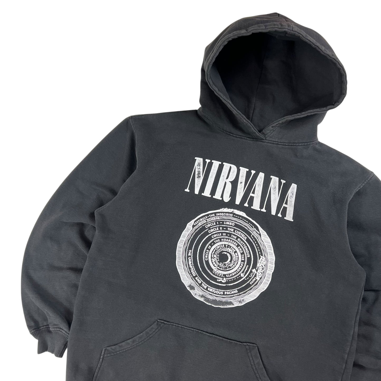 Vintage 90s Nirvana Vestibule euro band hoodie (L)