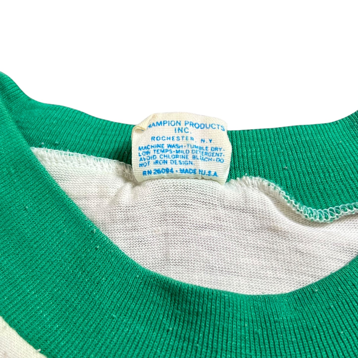Vintage 1970s Champion Blue Bar Air Products tee (M)