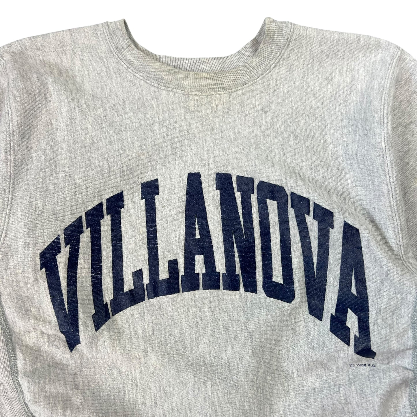 Vintage 80s Champion reverse weave warmup Villanova crewneck (M)