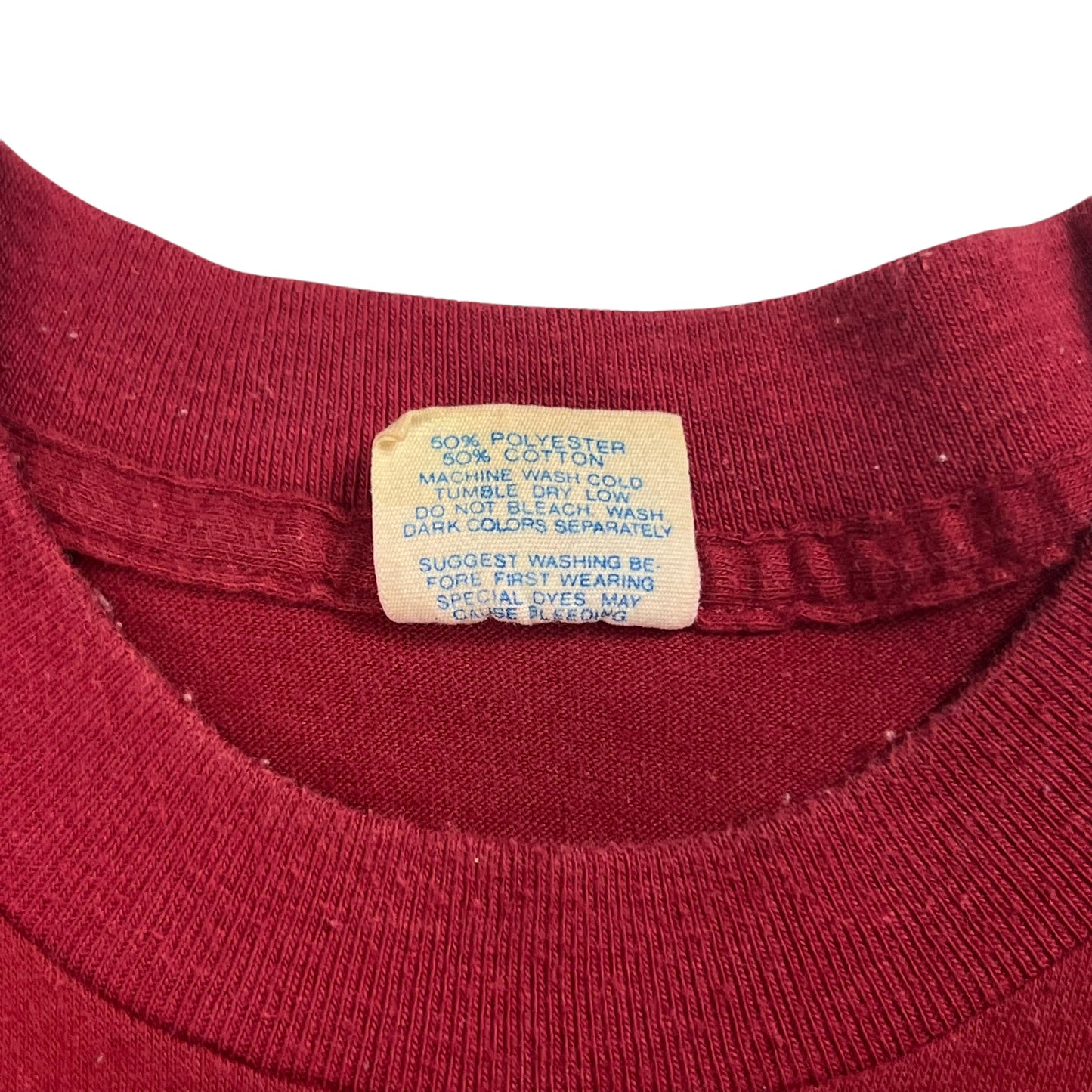 Vintage 80s Adidas trefoil logo tee (M/L)