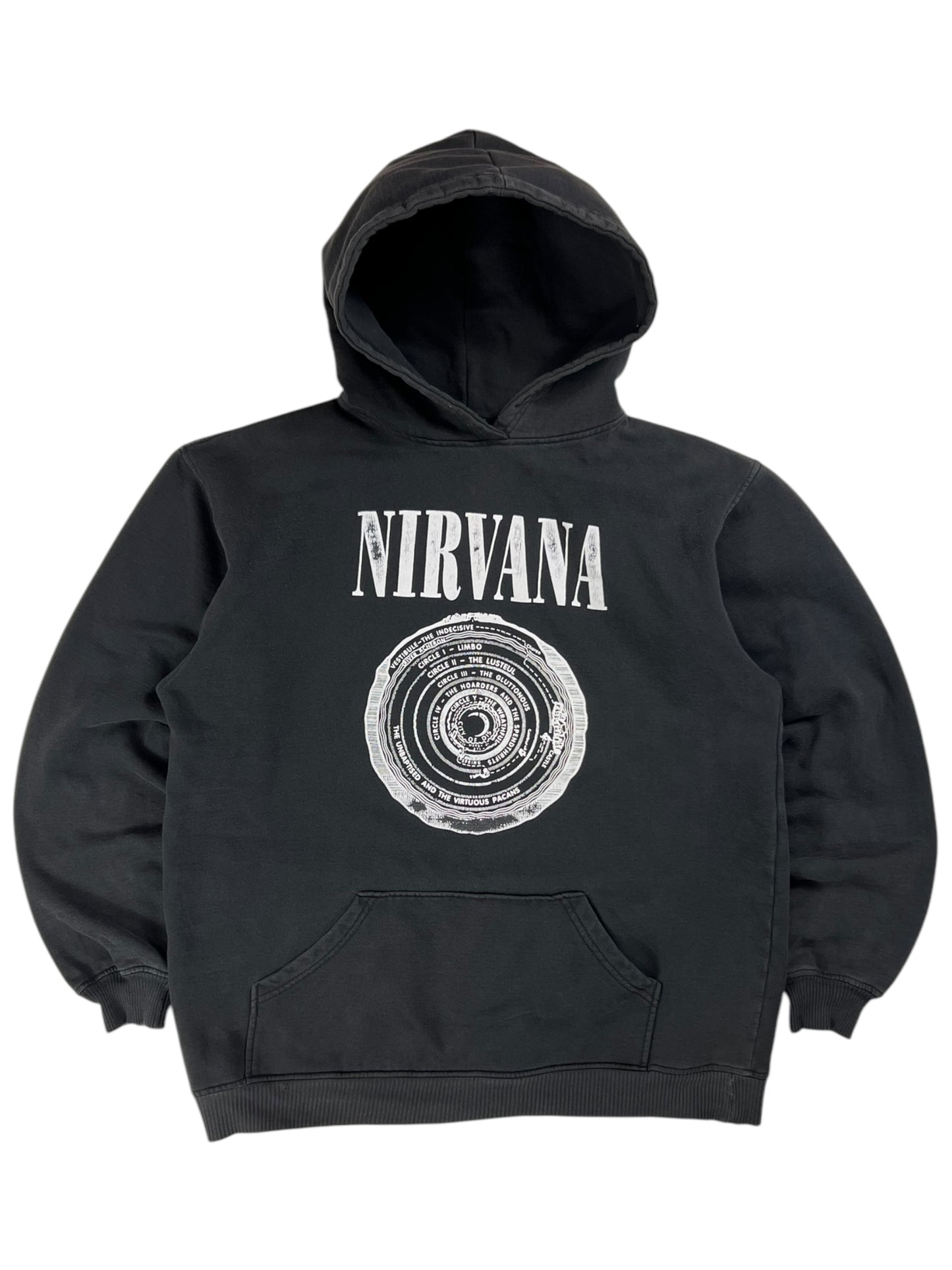Vintage 90s Nirvana Vestibule euro band hoodie (L)