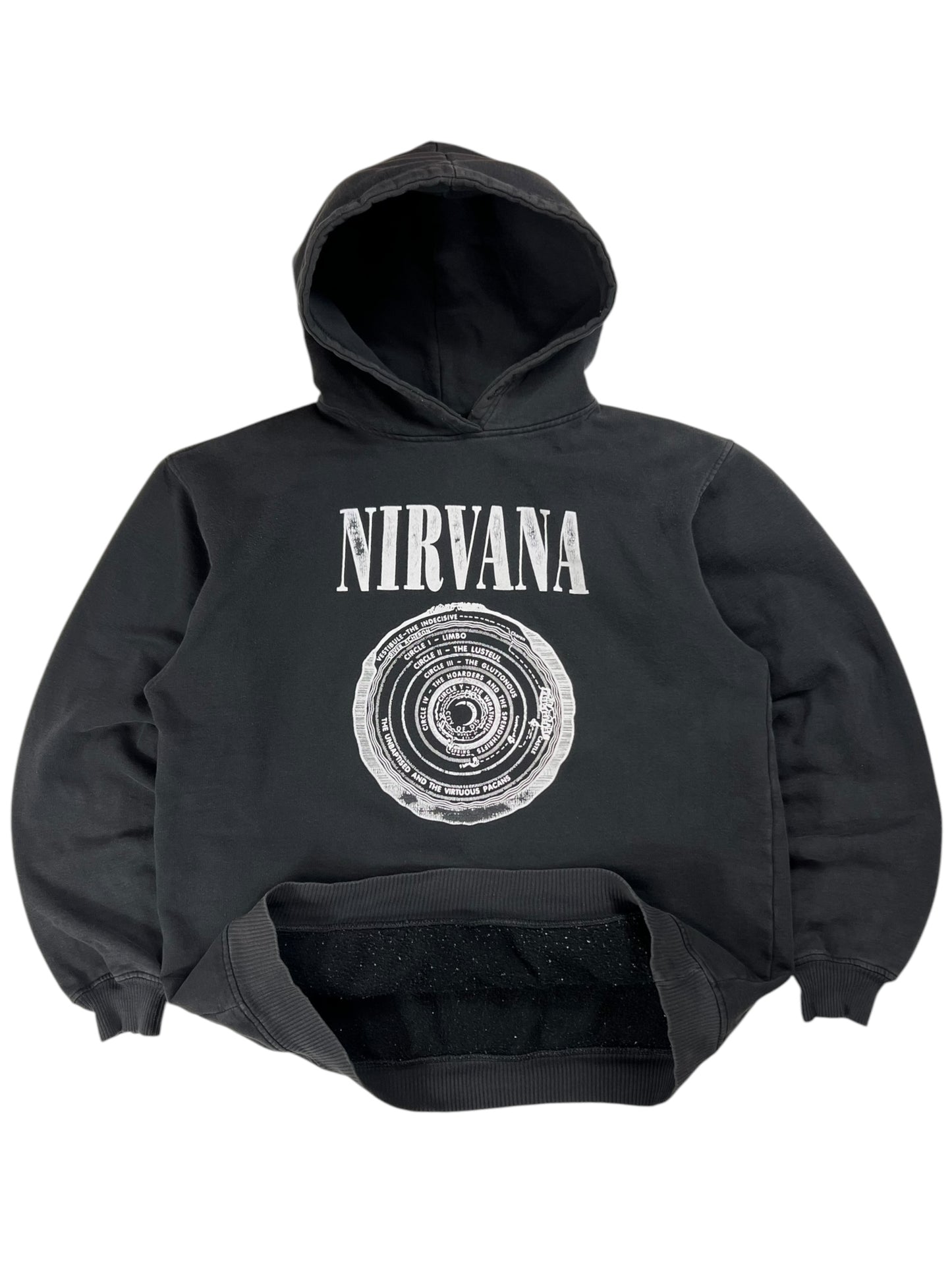 Vintage 90s Nirvana Vestibule euro band hoodie (L)