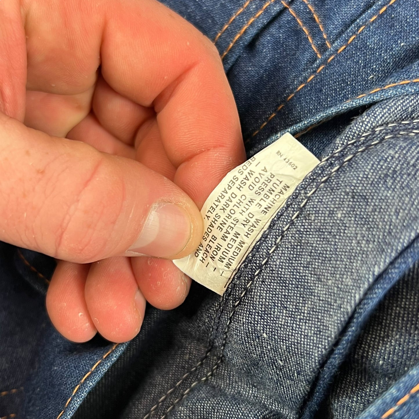 Vintage 1970s BIG YANK denim jeans (34x28)