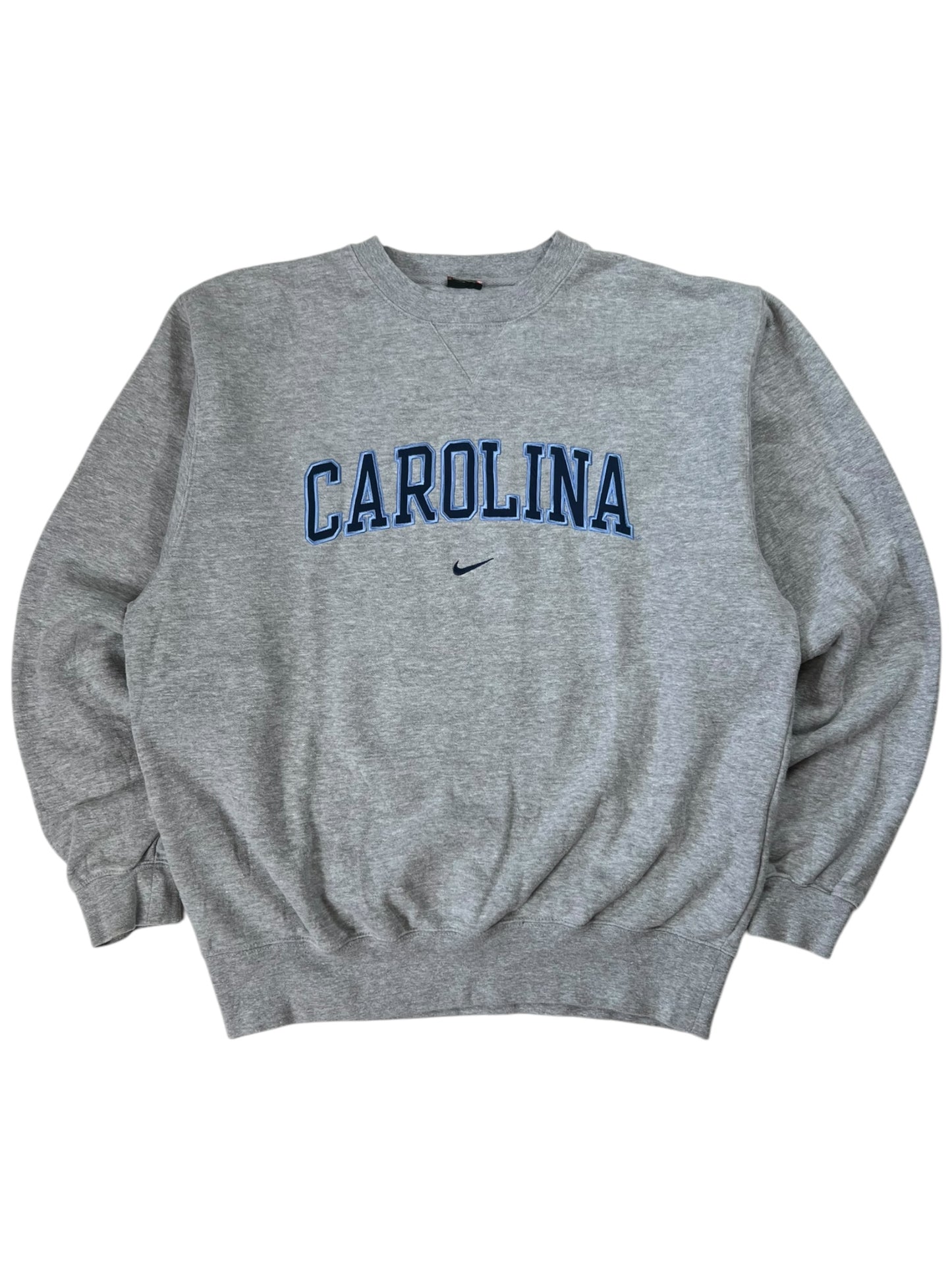 Vintage Y2K Nike University of North Carolina center swoosh crewneck (L)