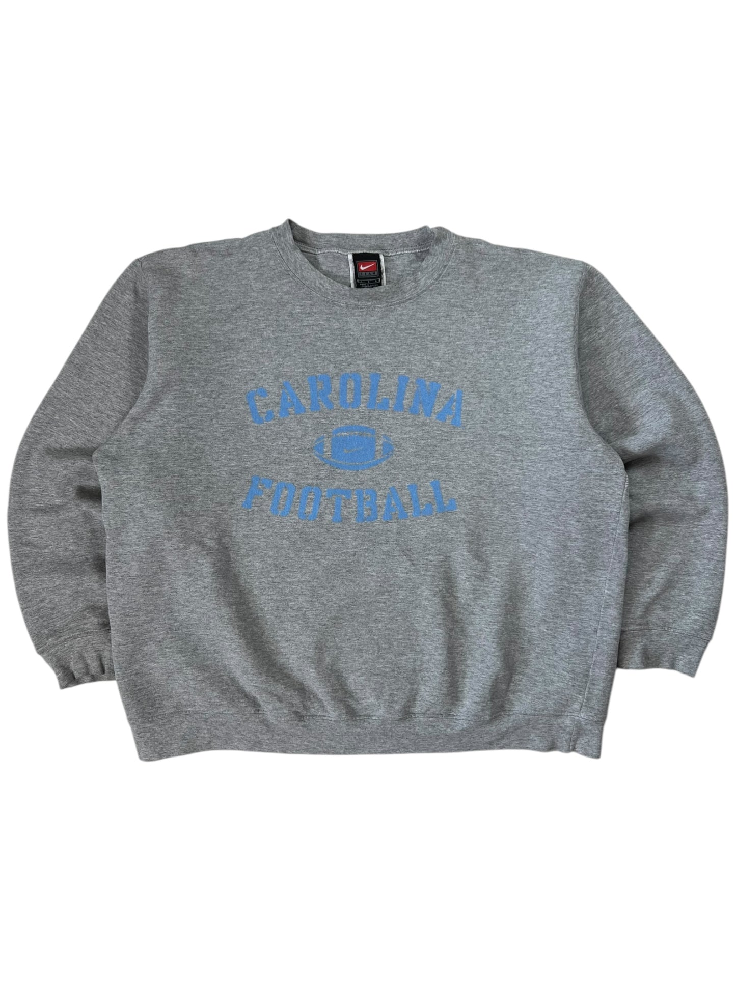 Vintage Y2K Nike University of North Carolina football crewneck (L)