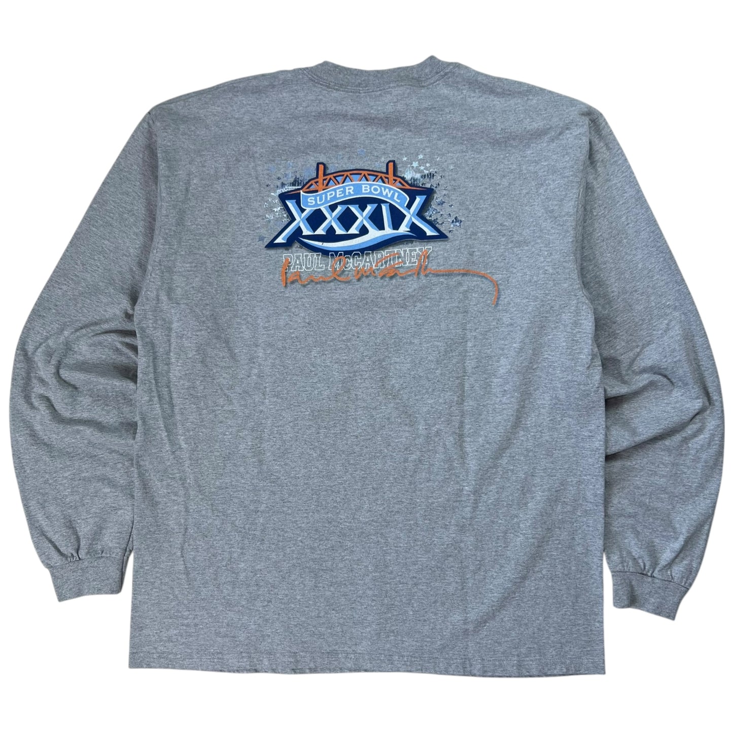 Vintage Y2K Paul McCartney Super Bowl Halftime show long sleeve (XL)
