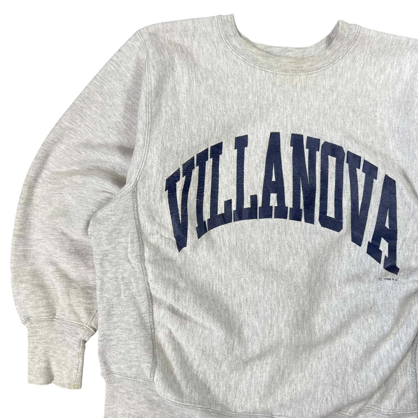 Vintage 80s Champion reverse weave warmup Villanova crewneck (M)