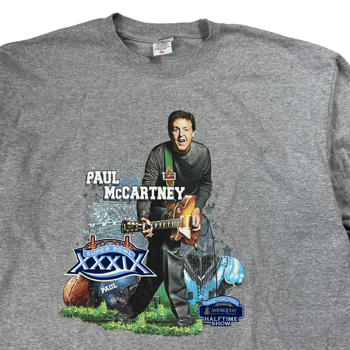Vintage Y2K Paul McCartney Super Bowl Halftime show long sleeve (XL)