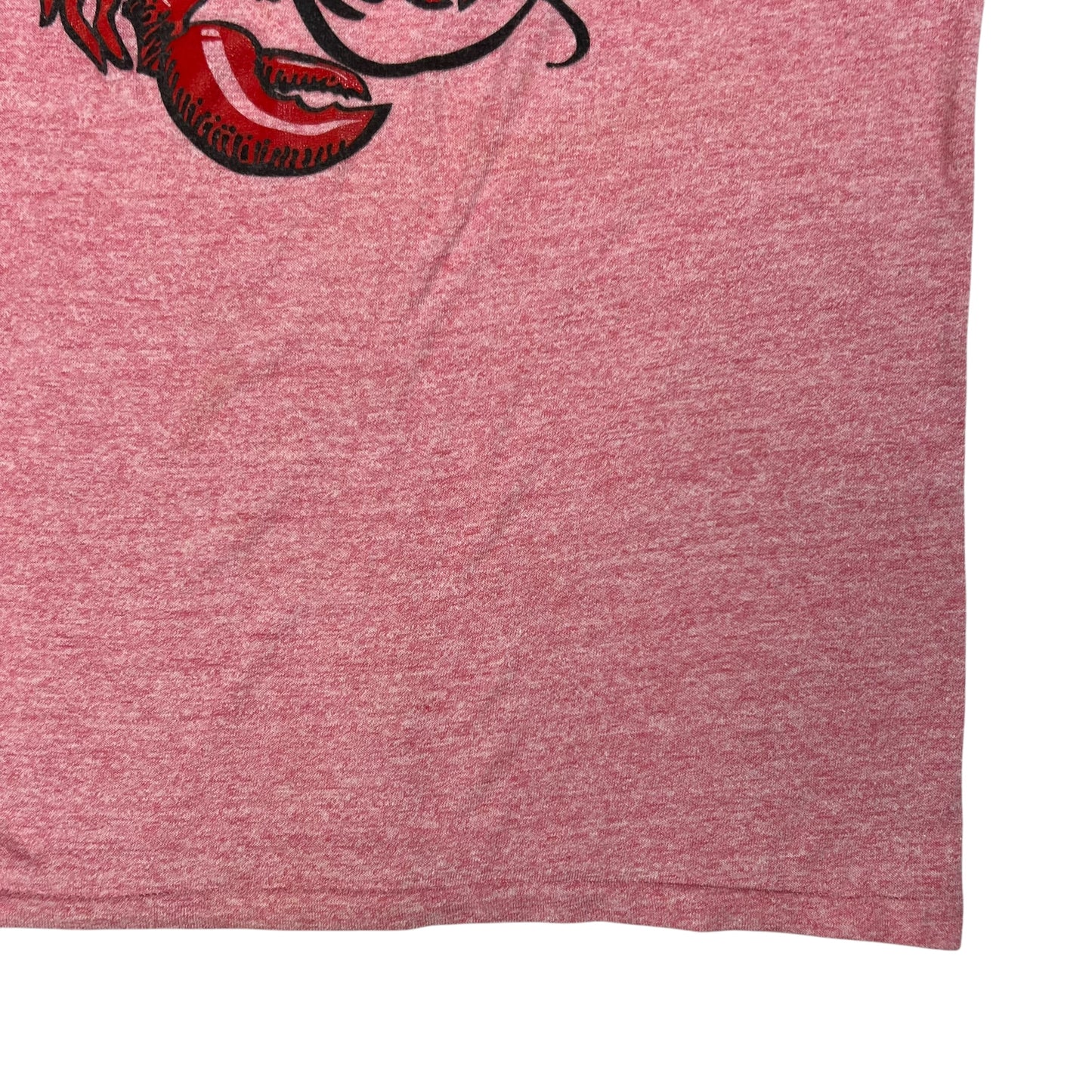 Vintage 1970s Russell Athletic Red Lobster ringer tee (L)