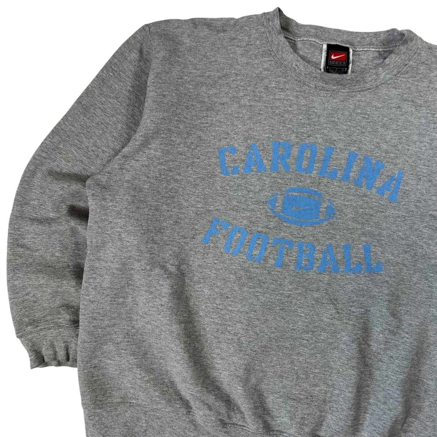 Vintage Y2K Nike University of North Carolina football crewneck (L)