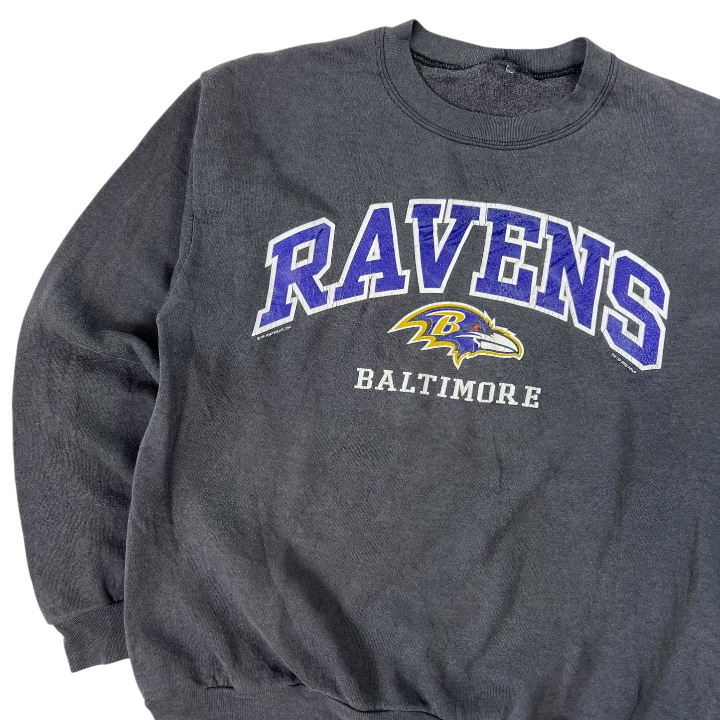 Vintage 2000 Baltimore Ravens faded crewneck (M)