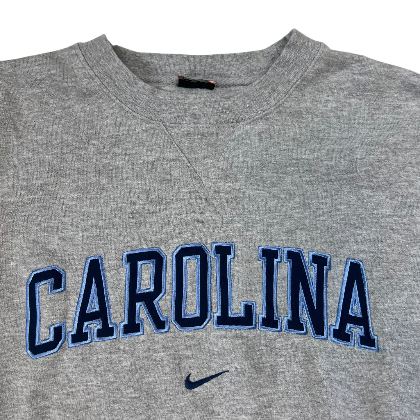 Vintage Y2K Nike University of North Carolina center swoosh crewneck (L)
