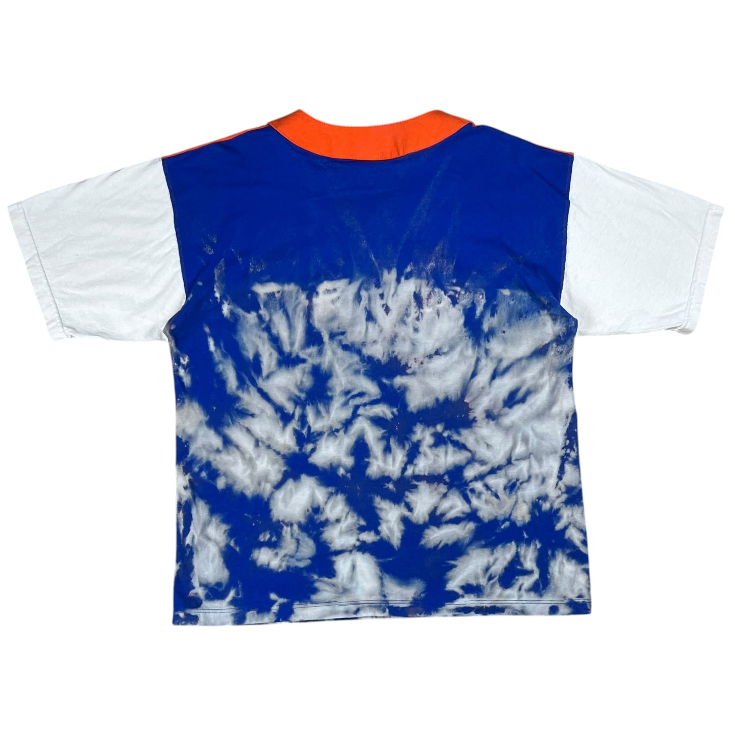 Vintage 90s The Game New York Knicks acid wash Henley tee (L)