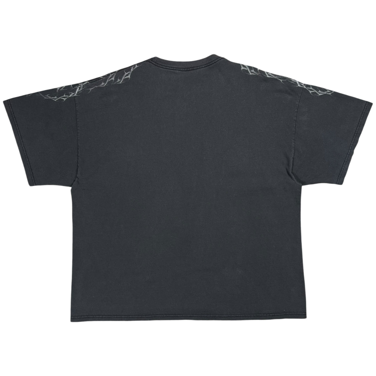Vintage Y2K Skeleton all over print faded skull tee (XXL)
