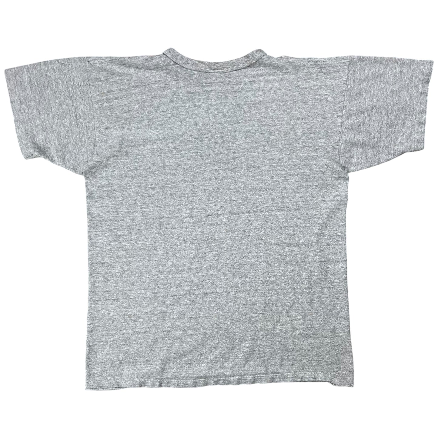 Vintage 90s Champion RIT Lacrosse faded Heather grey tee (L)