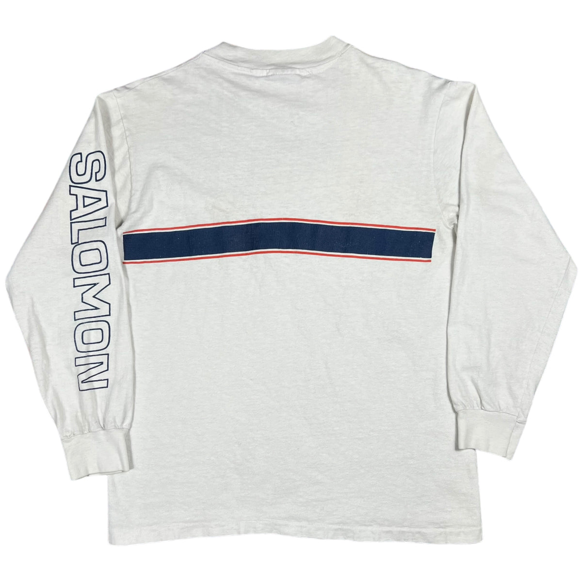 Vintage 80s Salomon outdoors long sleeve print shirt (M)