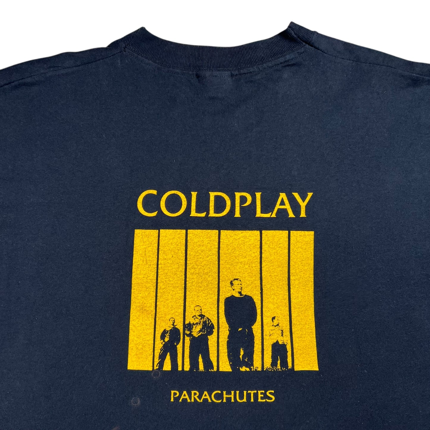 Vintage 2000 Coldplay Parachutes faded band tee (L/XL)