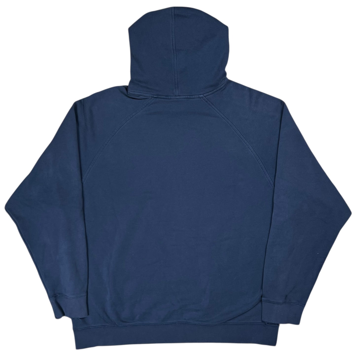 Vintage Y2K Nike mini swoosh navy faded hoodie (XL)