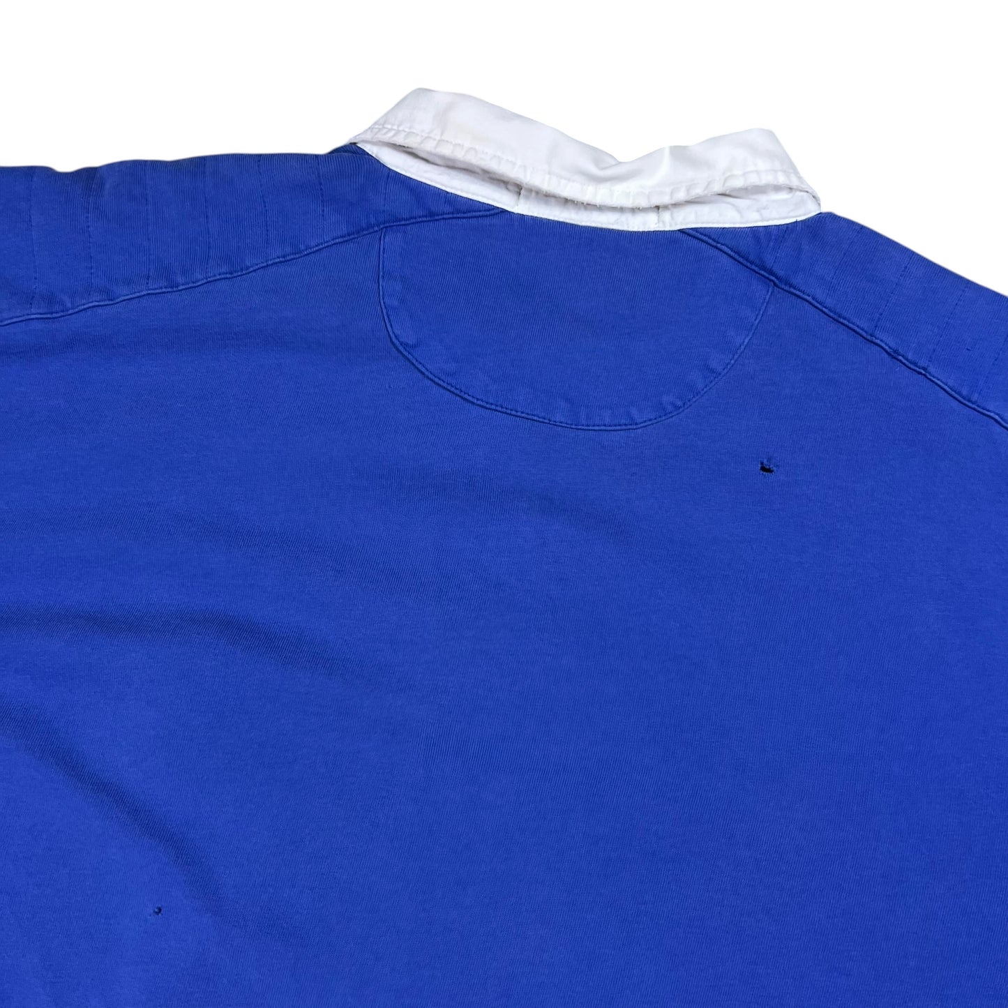 Vintage 90s Abercrombie & Fitch Trekking Club faded long sleeve rugby shirt (L)