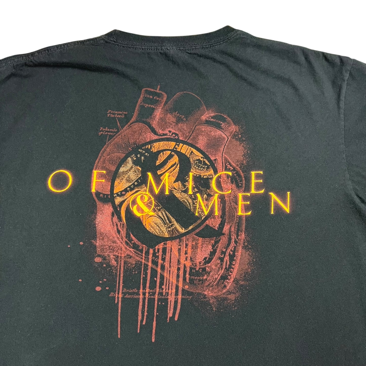Y2K Of Mice & Men metalcore band tee (XL)