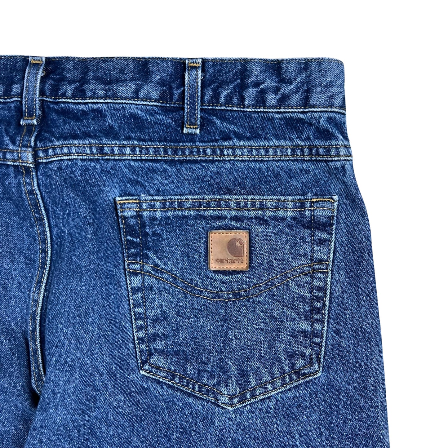 Vintage Y2K Carhartt denim B17 DST work wear jeans (36x30)