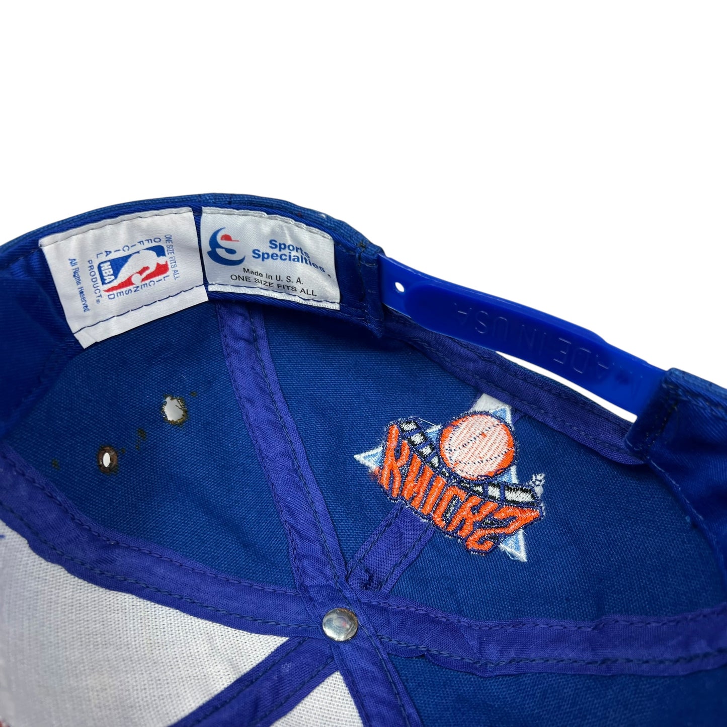 Vintage 90s Sports Specialties New York Knicks NBA SnapBack