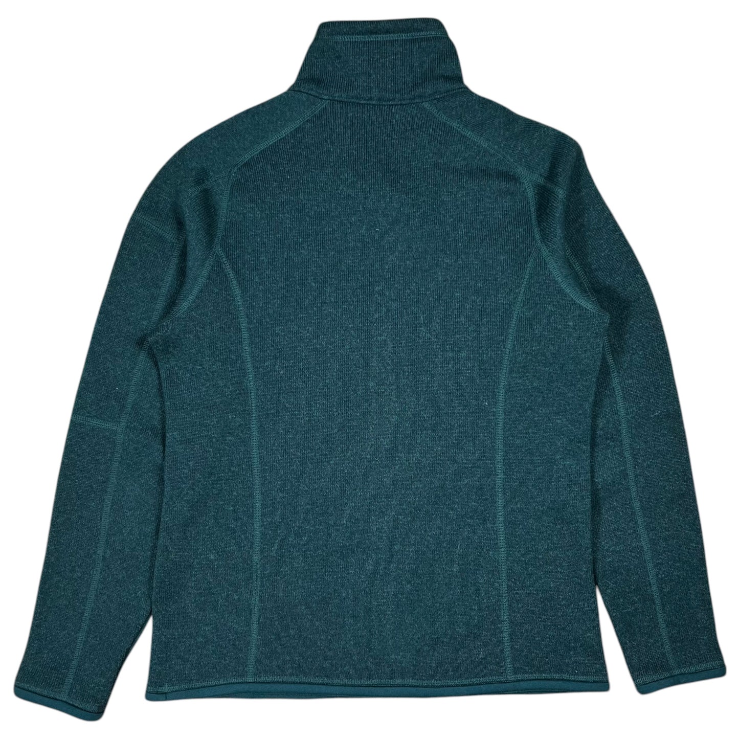 2019 Patagonia better sweater 1/4 zip green fleece (S)