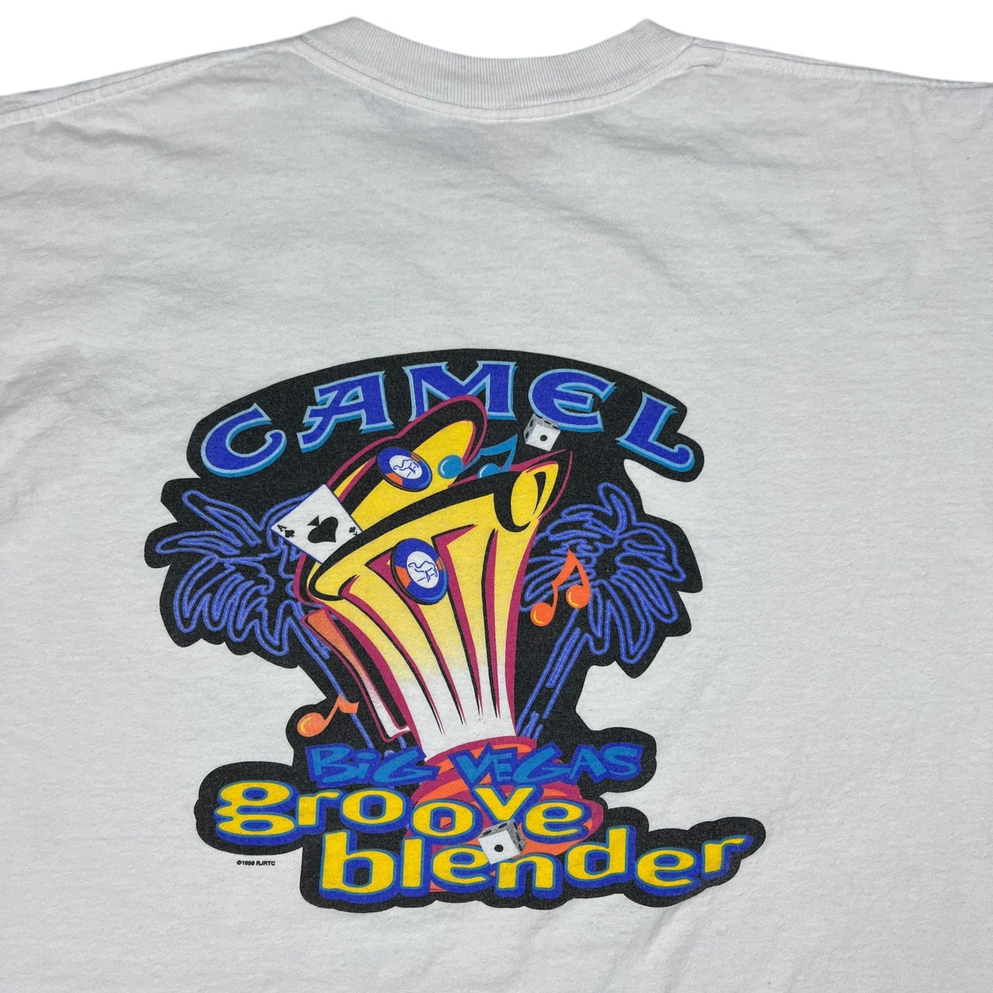 Vintage 1996 Camel Cigarettes groove blender pocket tee (L/XL)
