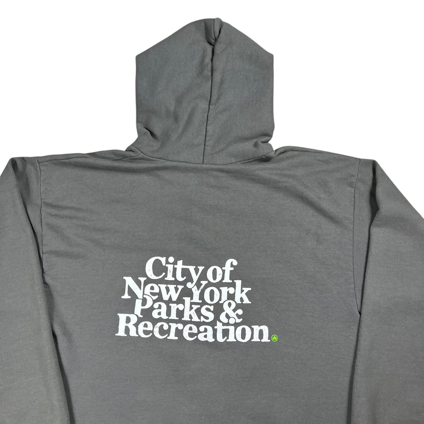 Vintage 90s New York City Parks & Recreation zip up hoodie (L)