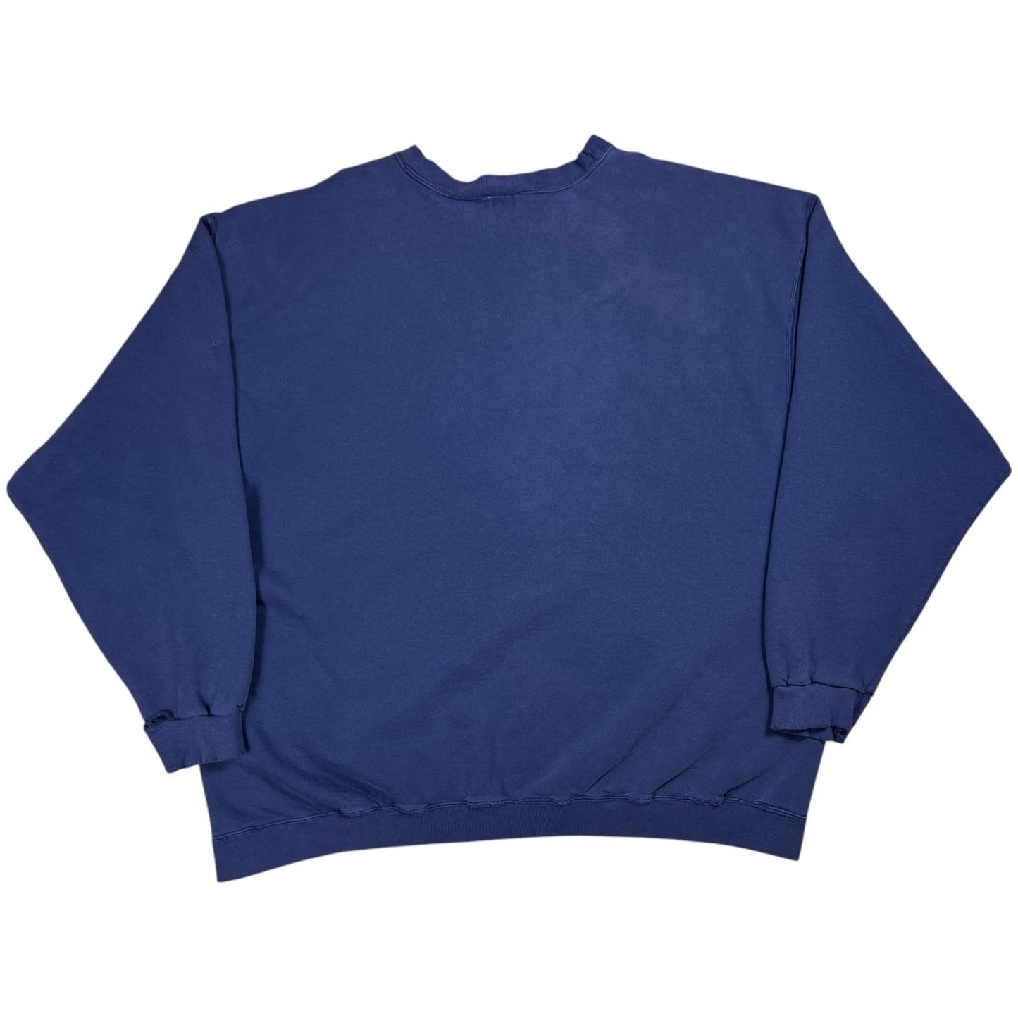 Vintage 90s Nike mini swoosh faded purple navy crewneck (XXL)