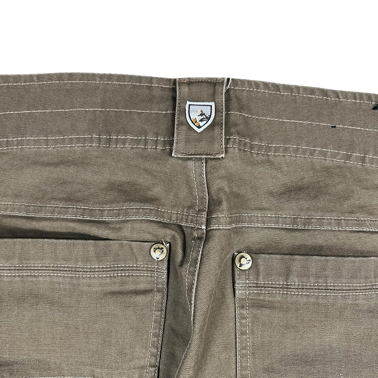 Y2K Kuhl Free Rydr vintage patina heavyweight pants (34x29)