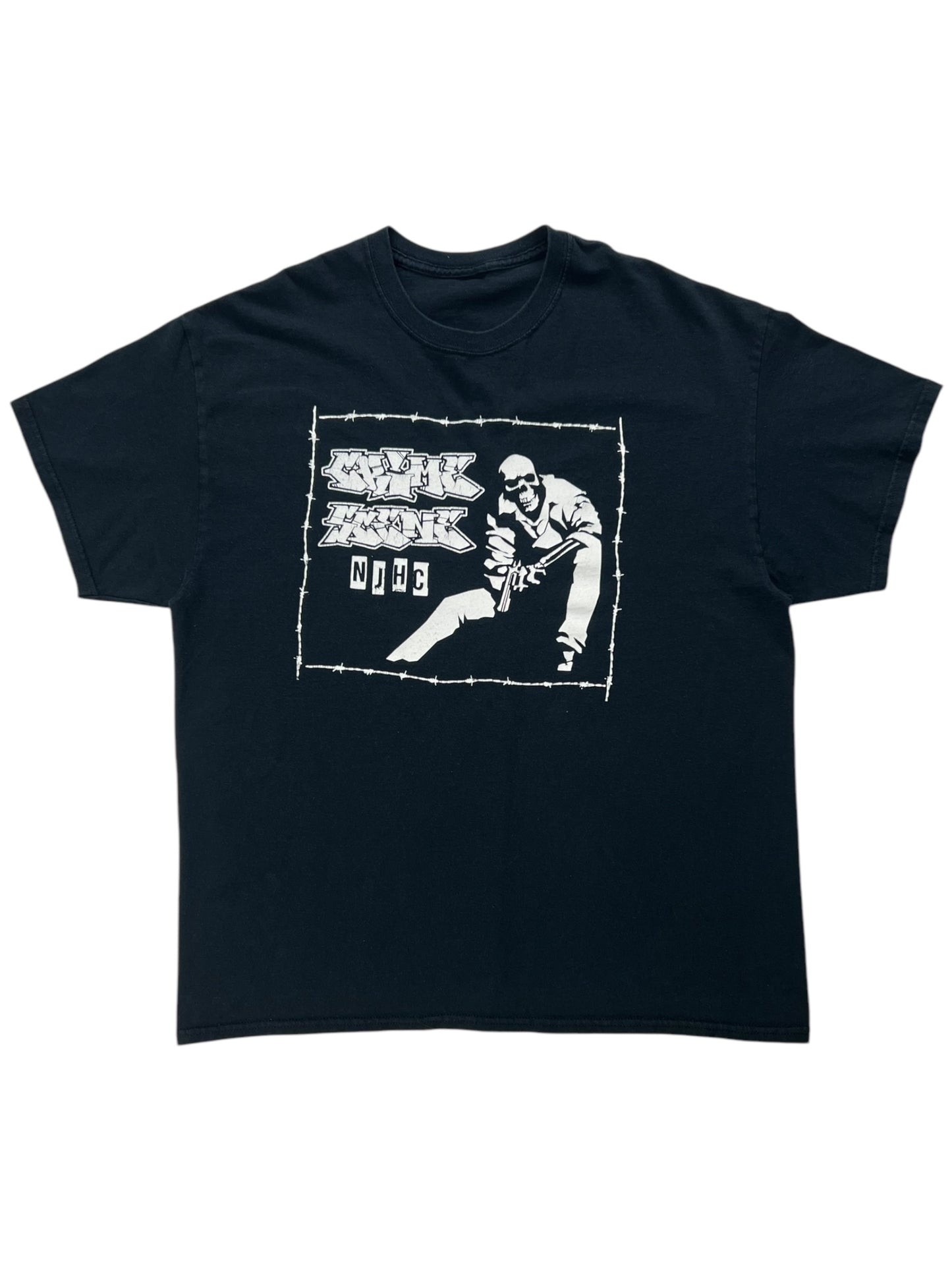 Vintage Y2K Crime Scene NJHC New Jersey Hardcore band tee (XL)