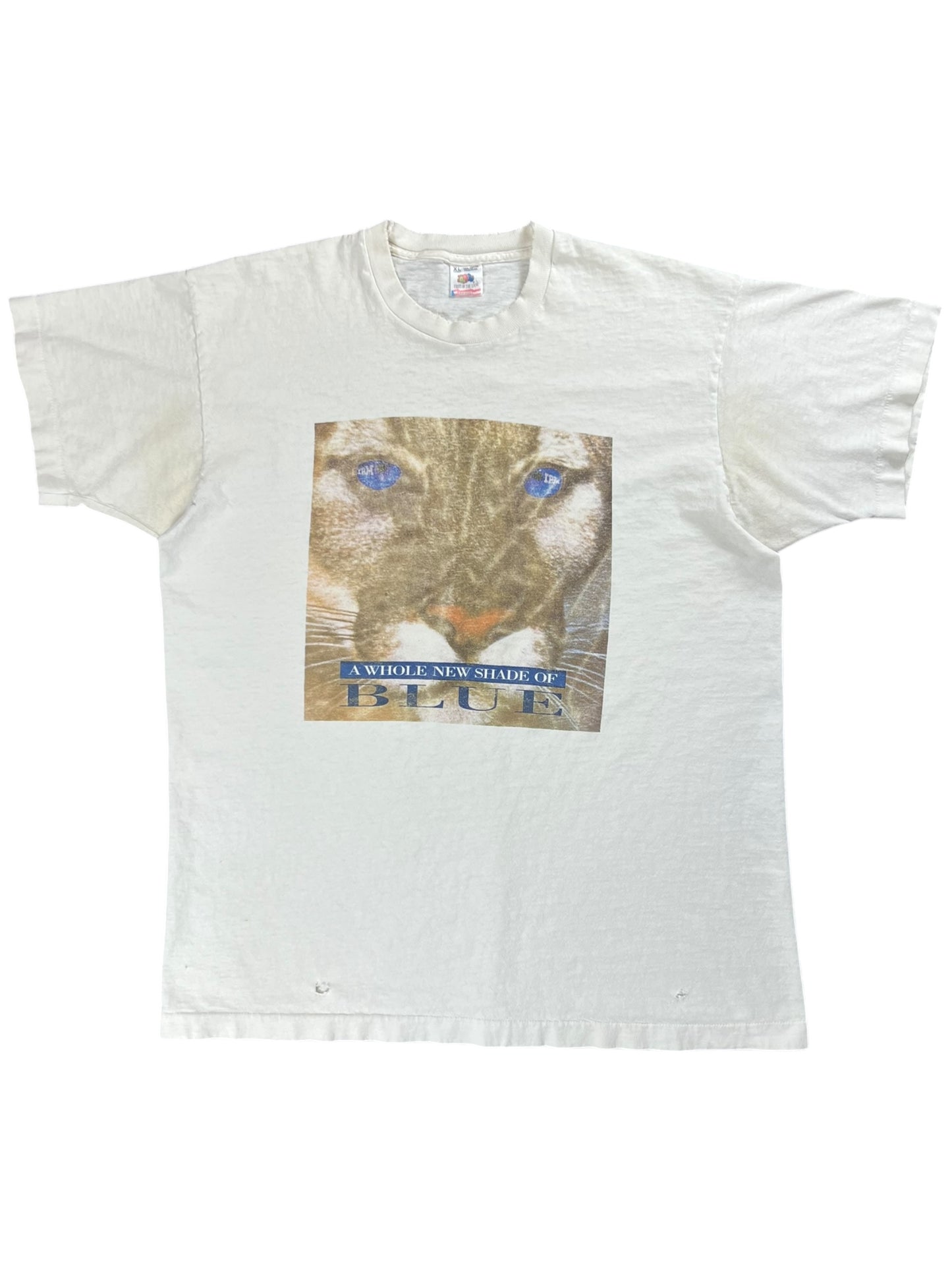 Vintage 90s IBM panther eyes tech tee (XL)