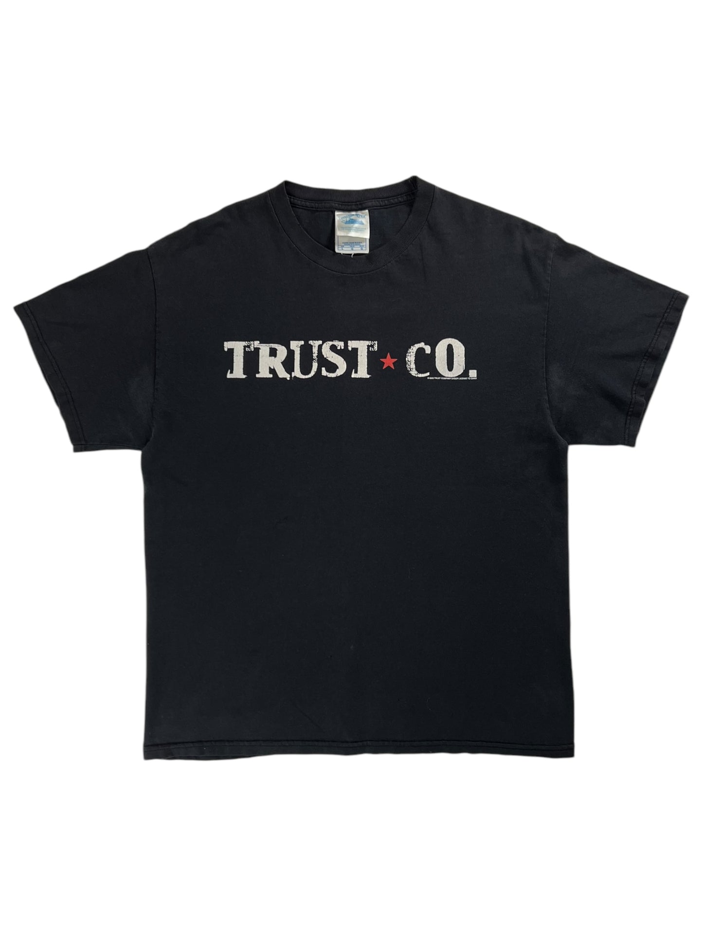 Vintage 2002 GIANT Trust Company band tee (L)