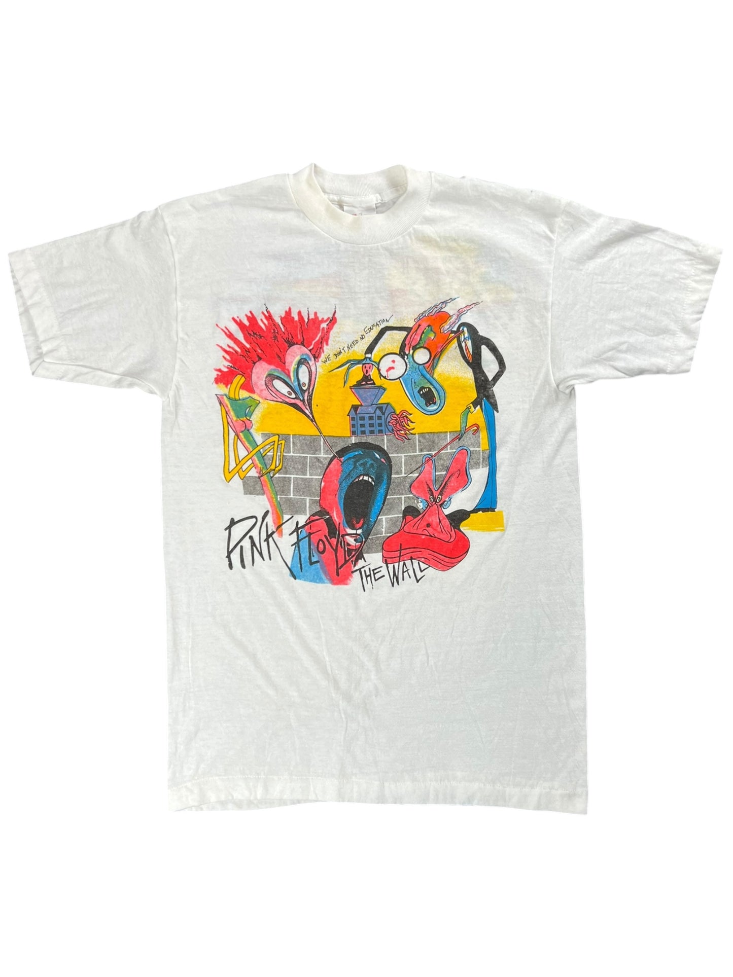 Vintage 80s Pink Floyd Dark Side of the Moon band tee (M)