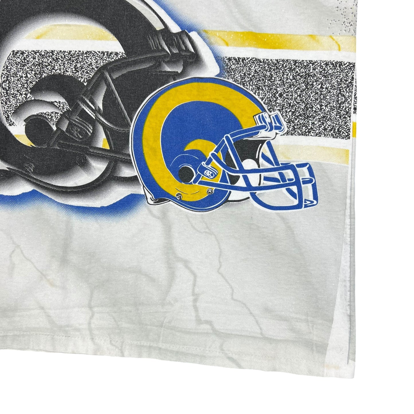 Vintage 90s St. Louis Rams all over print tee (L)