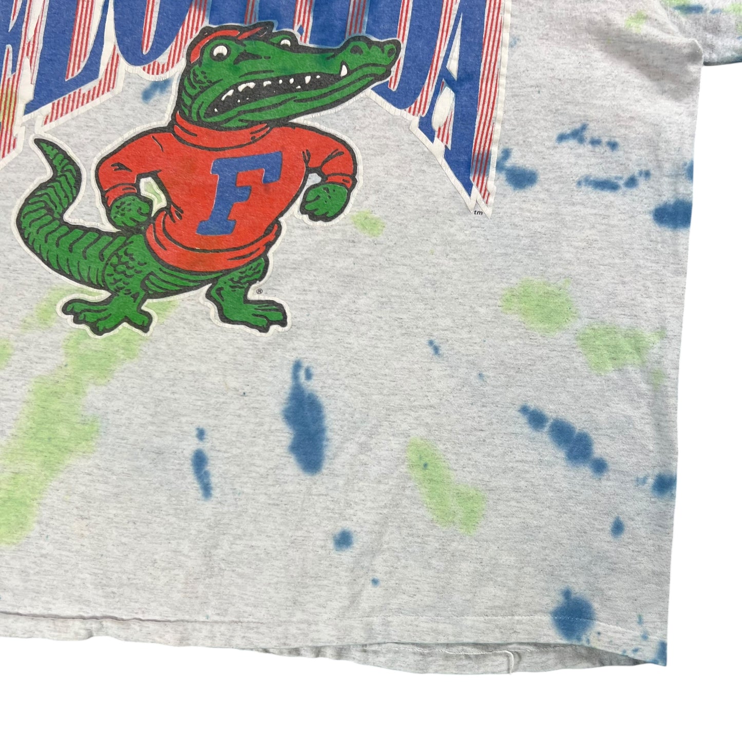 Vintage 90s University of Florida Gators tie dye tee (XL)