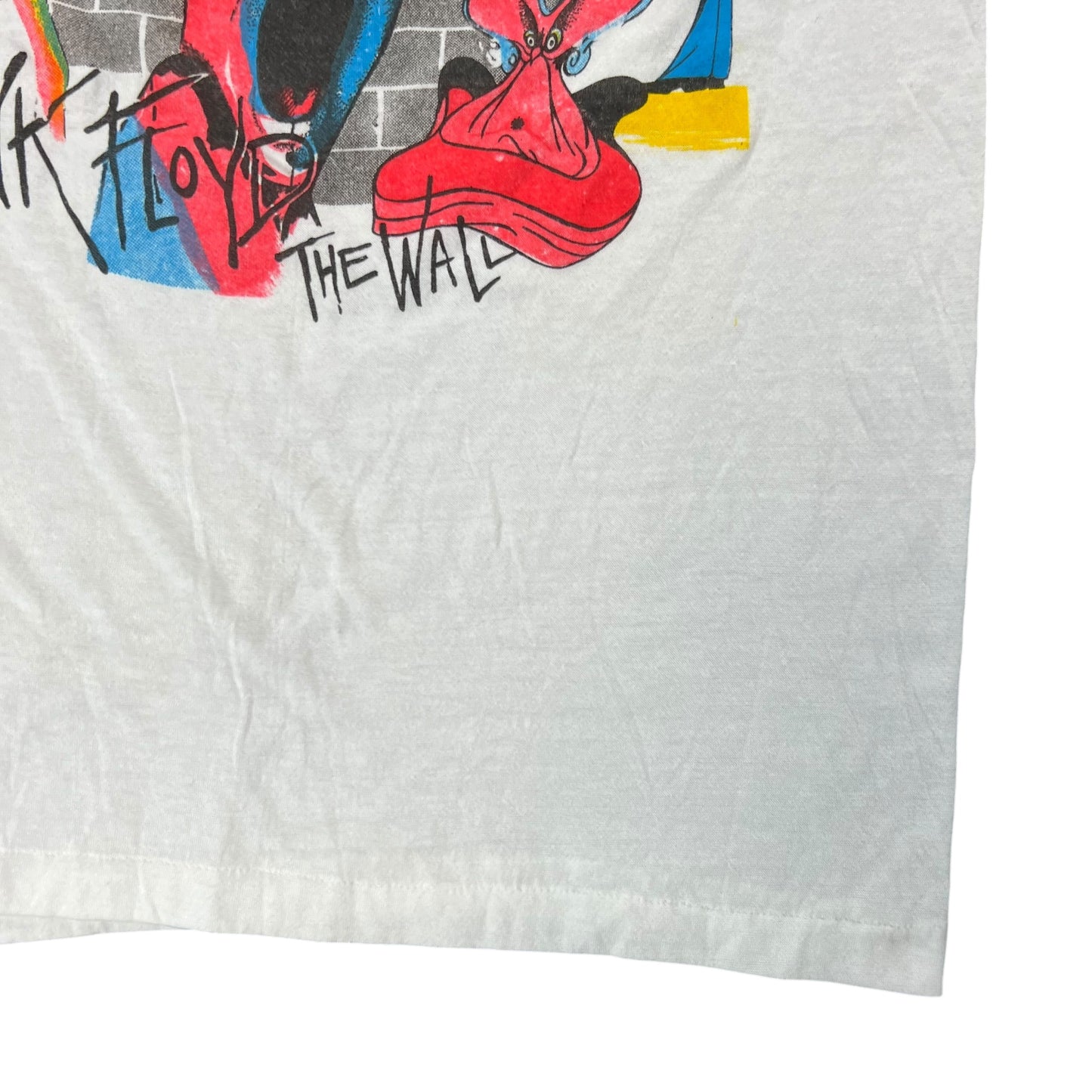Vintage 80s Pink Floyd Dark Side of the Moon band tee (M)