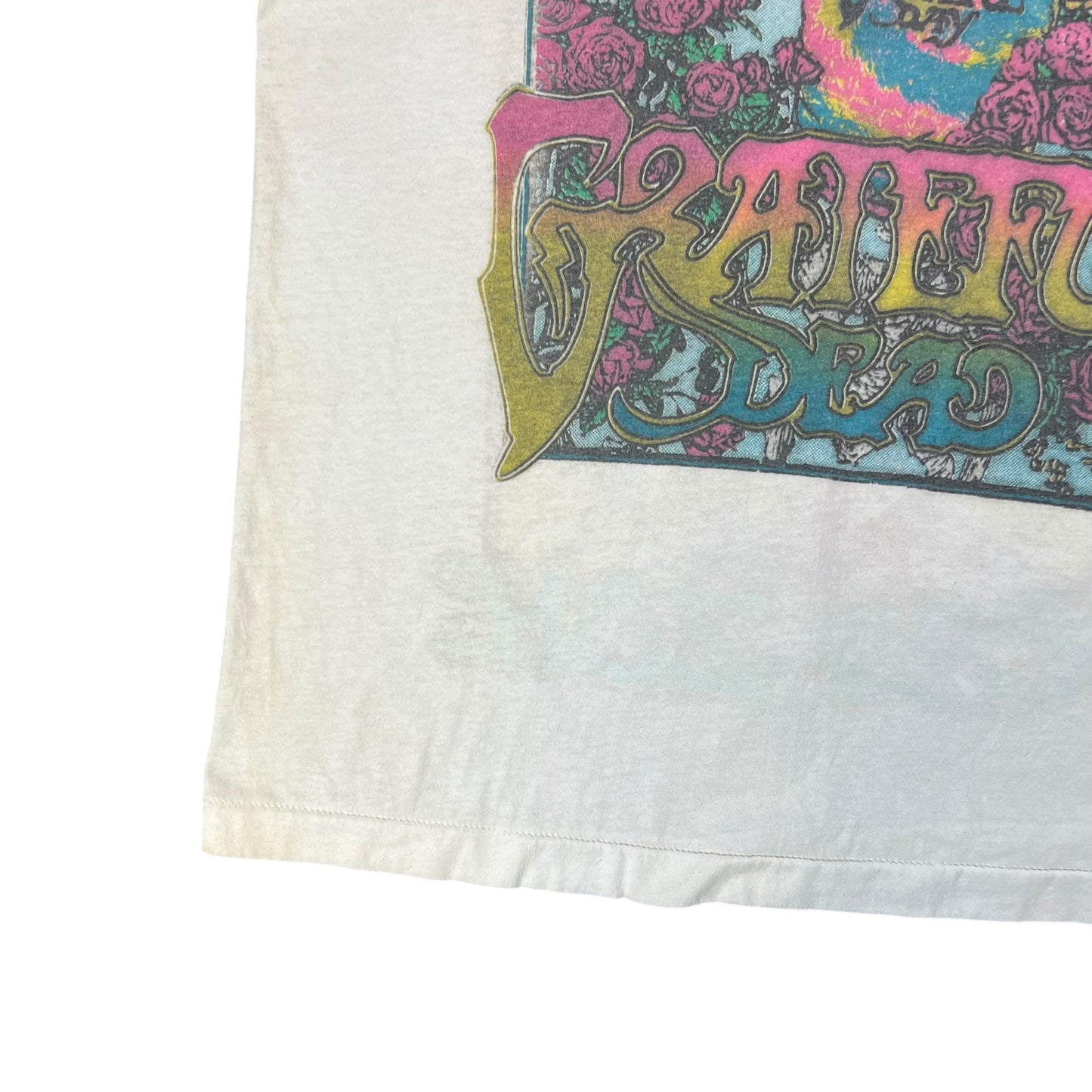 Vintage 80s Grateful Dead Dead Zone Bertha band lot tee (L)
