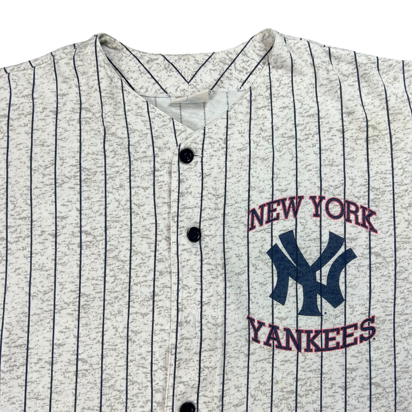 Vintage 90s New York Yankees pin stripe jersey (XL)