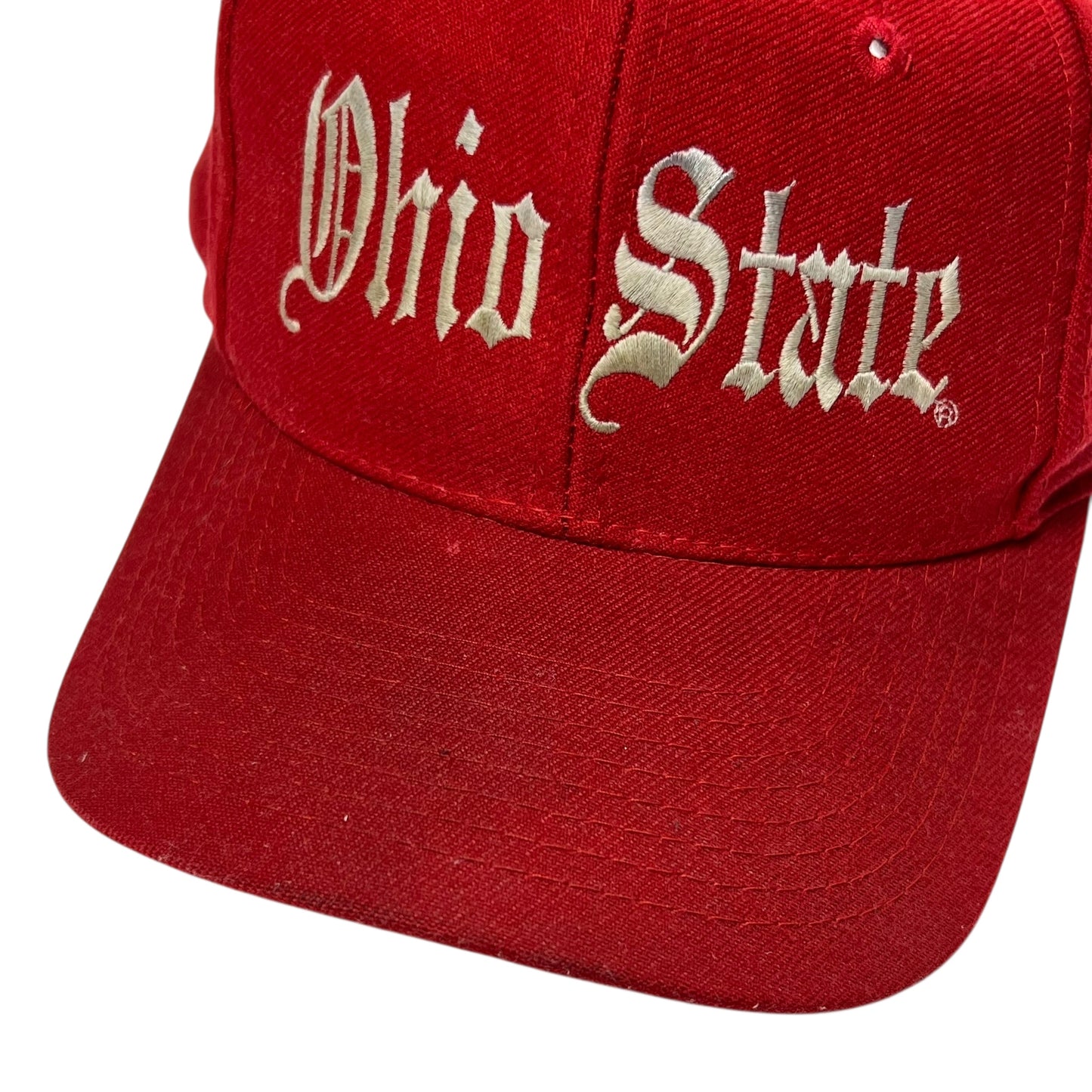 Vintage 90s The Game Ohio State University Buckeyes Script wool SnapBack