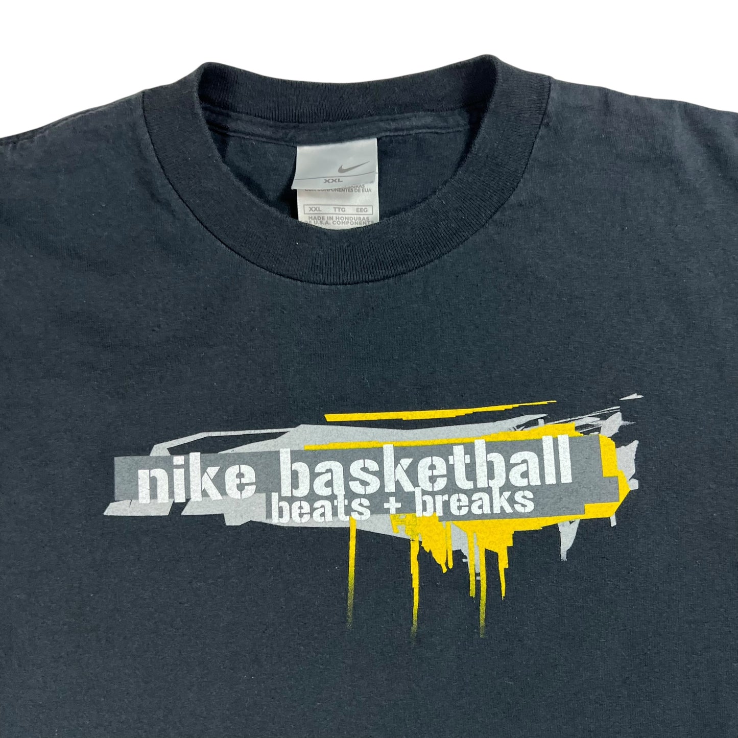 Vintage Y2K Nike Basketball beats + breaks tee (XL)