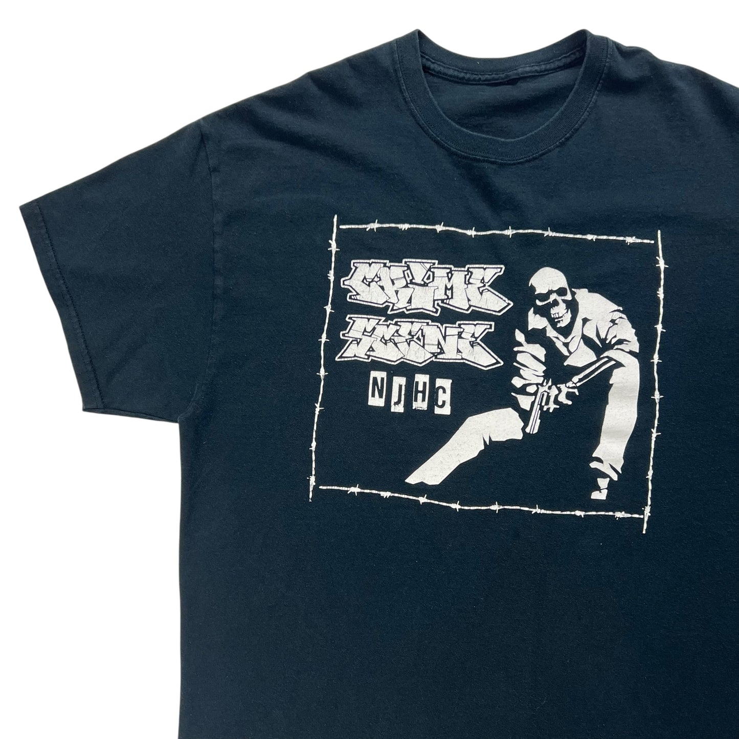 Vintage Y2K Crime Scene NJHC New Jersey Hardcore band tee (XL)