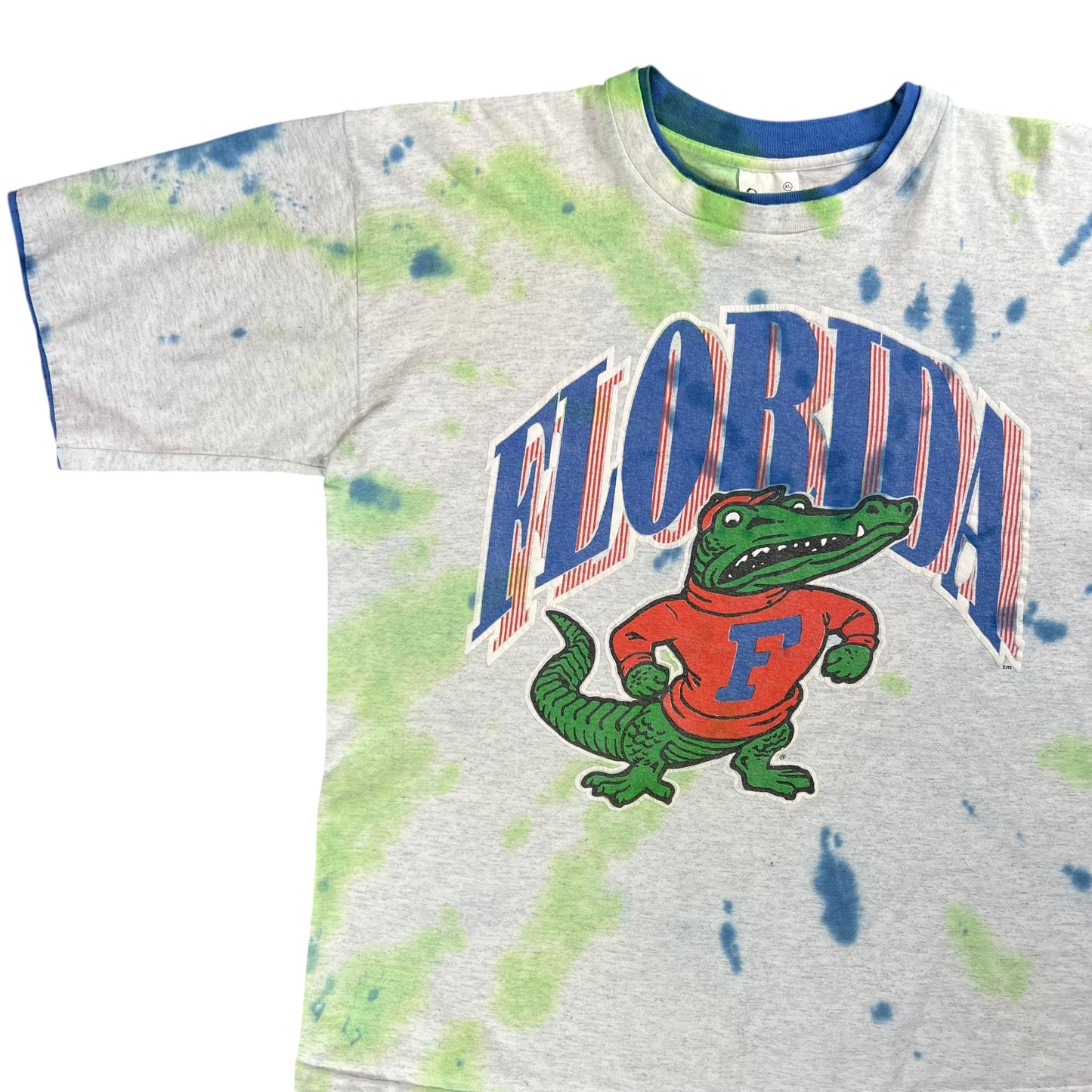 Vintage 90s University of Florida Gators tie dye tee (XL)