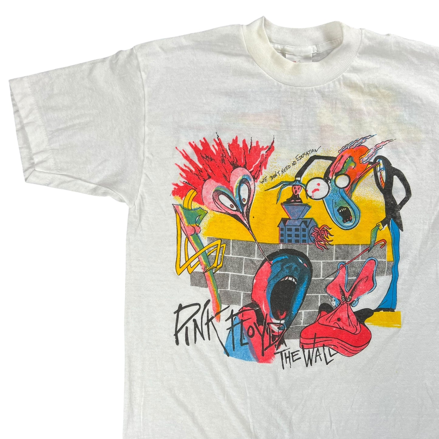 Vintage 80s Pink Floyd Dark Side of the Moon band tee (M)
